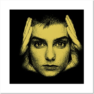 Yellow Petrusich Sinead O'Connor Vintage Posters and Art